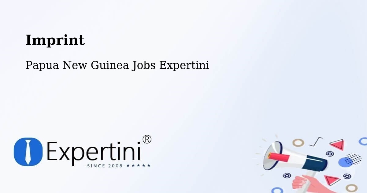 Imprint – Mount Hagen - Papua New Guinea Jobs Expertini